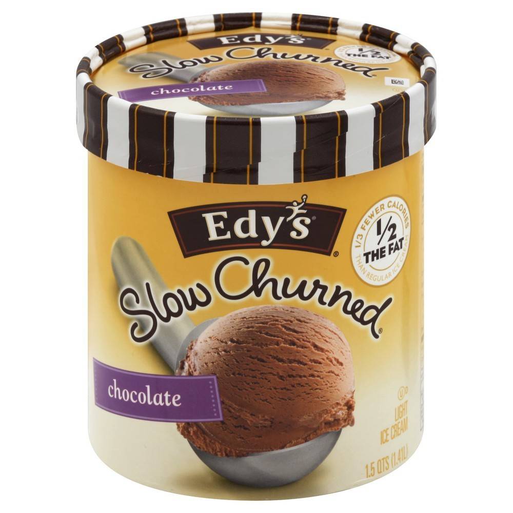 Edy's Slow Churned Chocolate Ice Cream (3.13 lbs)
