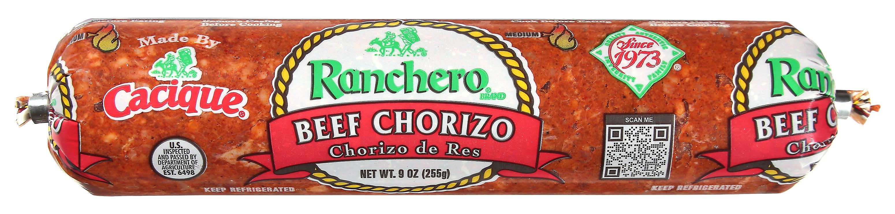 Ranchero Beef Chorizo (9 oz)