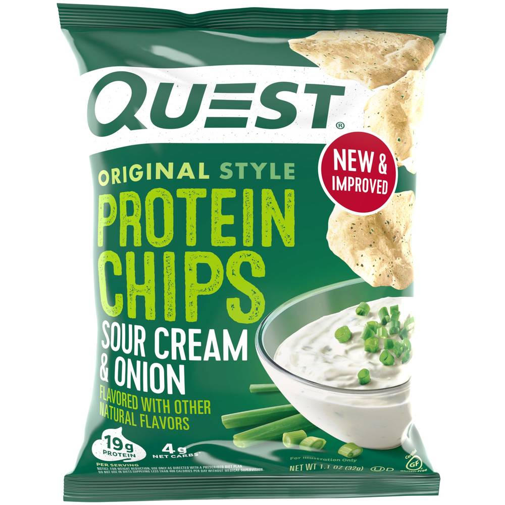Quest Nutrition Protein Chips (sour cream-onion)
