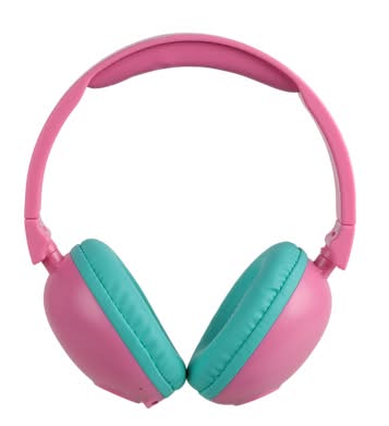 Vivitar Kids Wireless Over-Ear Headphones, Bluetooth, Pink (STP3100-PNK-T35-6)