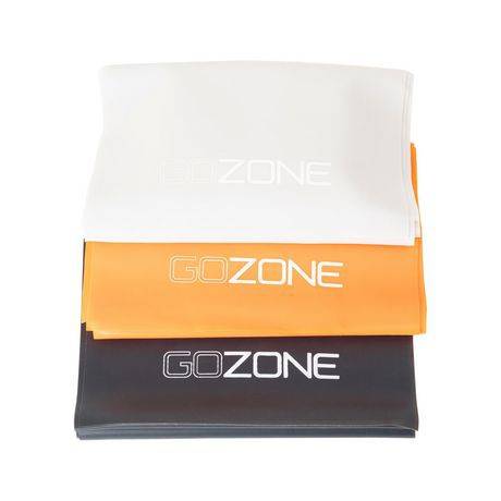 Gozone Flat Resistance Fitness Bands (3 units)