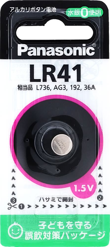 パナソニック ボタン電池 ＬＲ４１