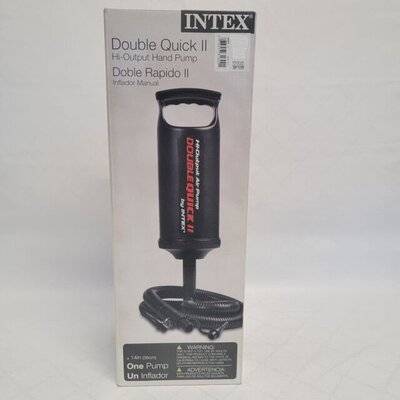 Intex inflador manual doble alta presión (1 unid)