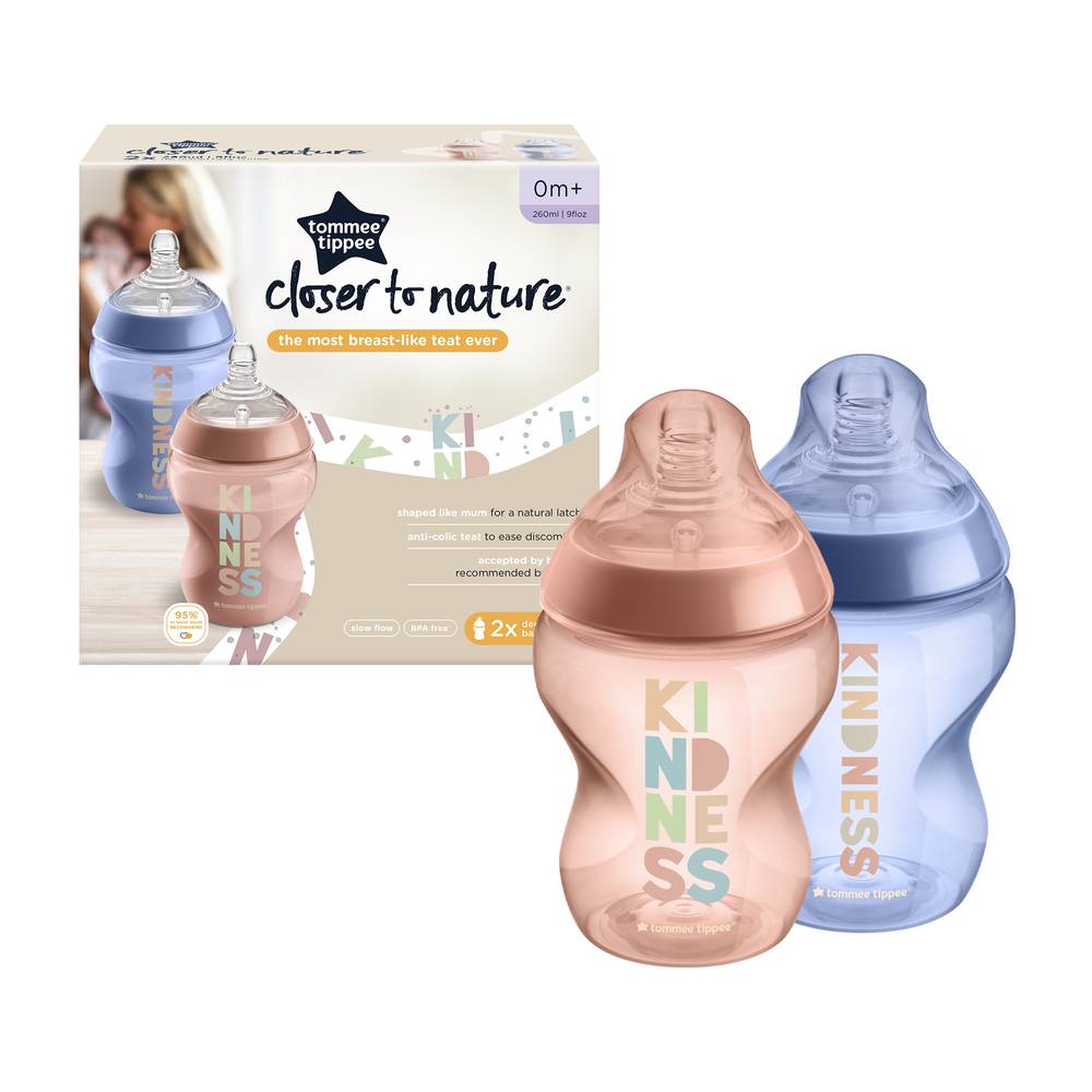 Tommee Tippee Baby Bottle 260ml (2 pack)