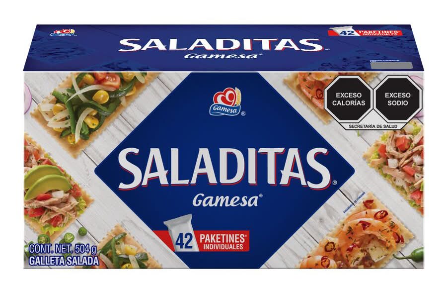 Gamesa · Saladitas galletas (42 un)