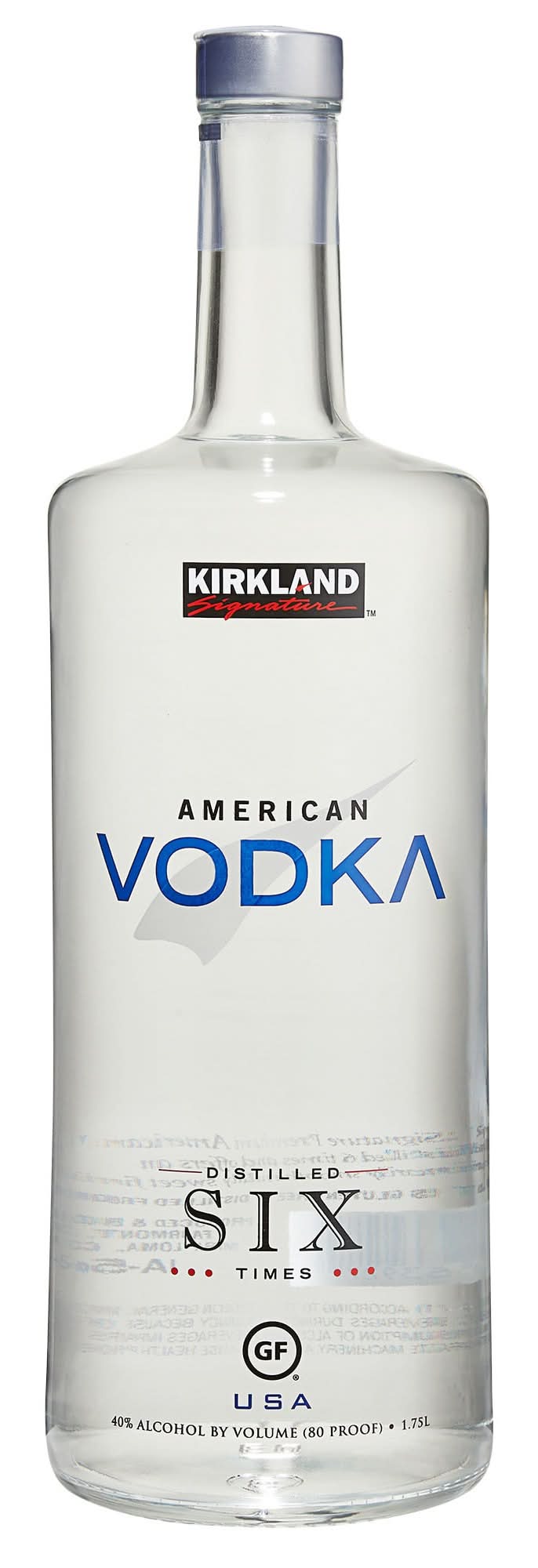 Costco - Kirkland Signature Distilled Six American Vodka (1.75 L) - Delivery in Under an Hour