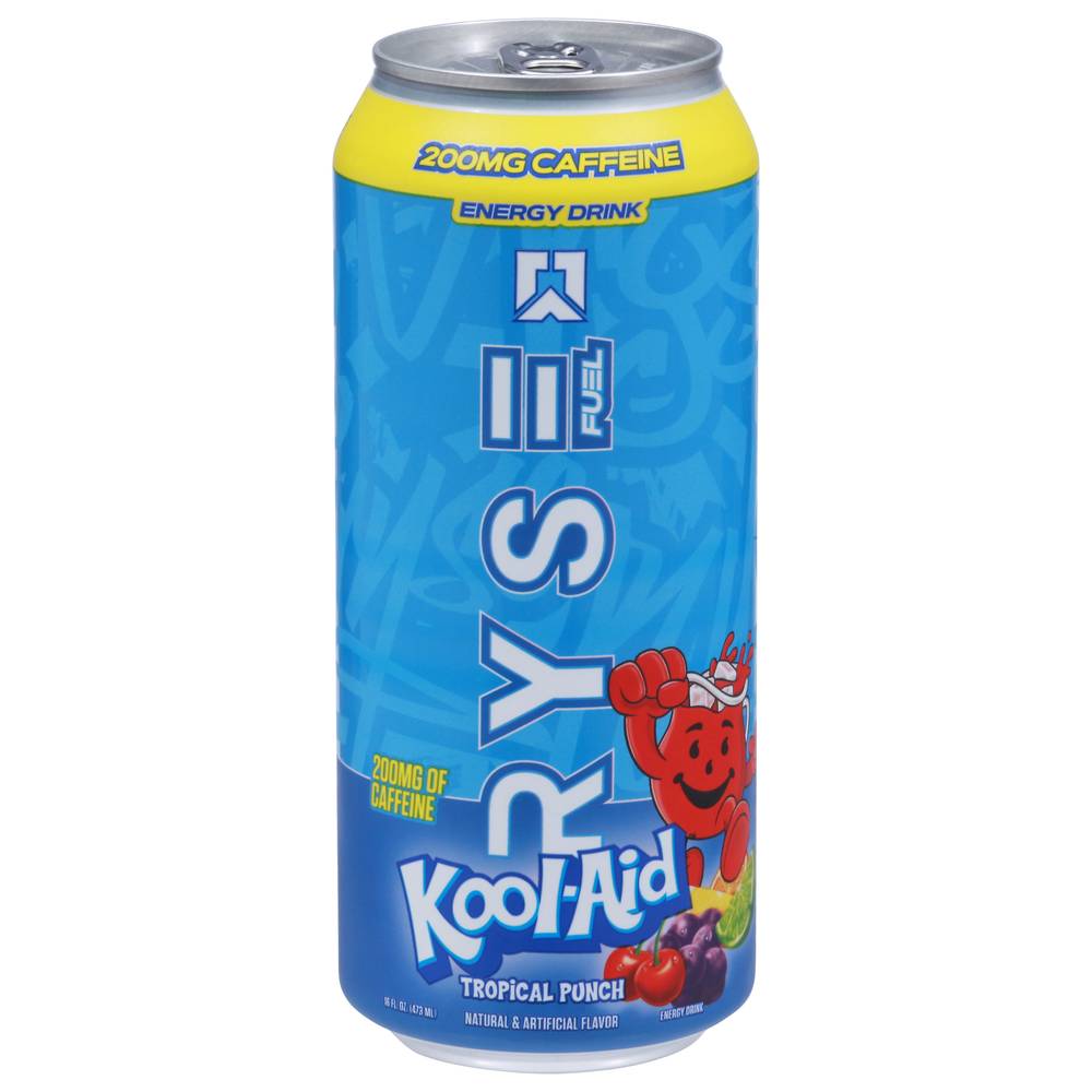 Ryse Fuel Kool-Aid Tropical Punch Energy Drink (16 fl oz)