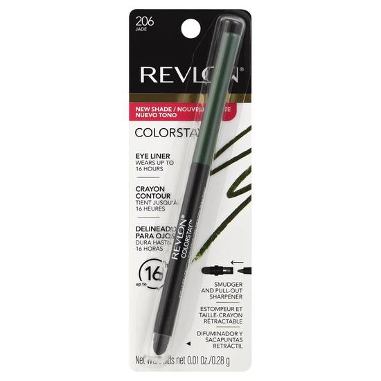Revlon Colorstay 206 Jade Eyeliner With Smudger & Sharpener