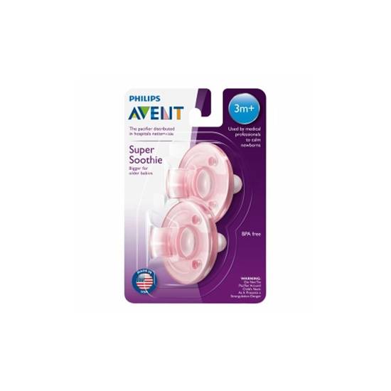 Avent Pacifiers Soothie 3+ Months (2 ct)