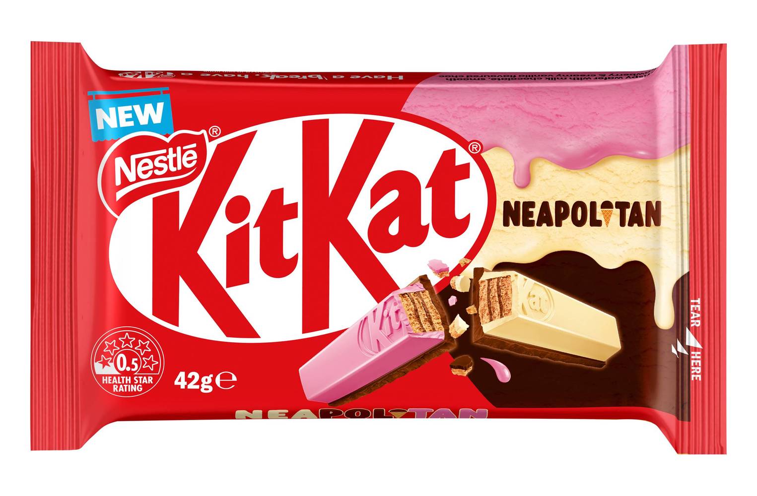 Kit Kat Neapolitan Bar 42g