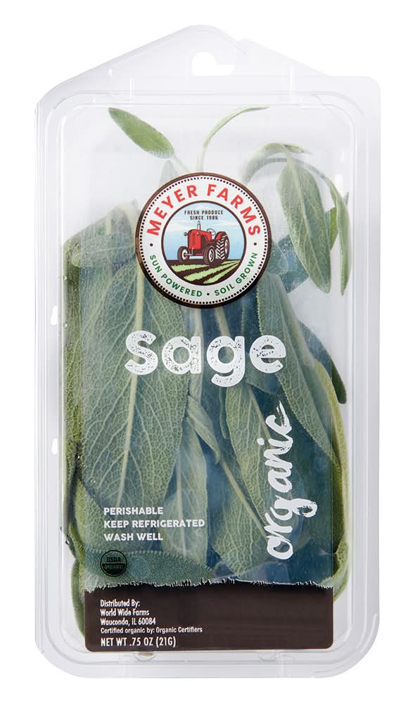Fresh Herbs Sage, Package