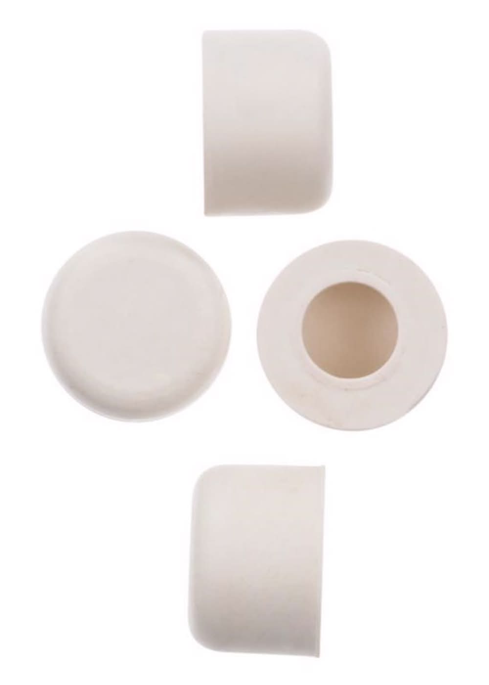 ACE 5/8 In. W Rubber White Door Stop Tip Over The Door Clip 1.5 In.