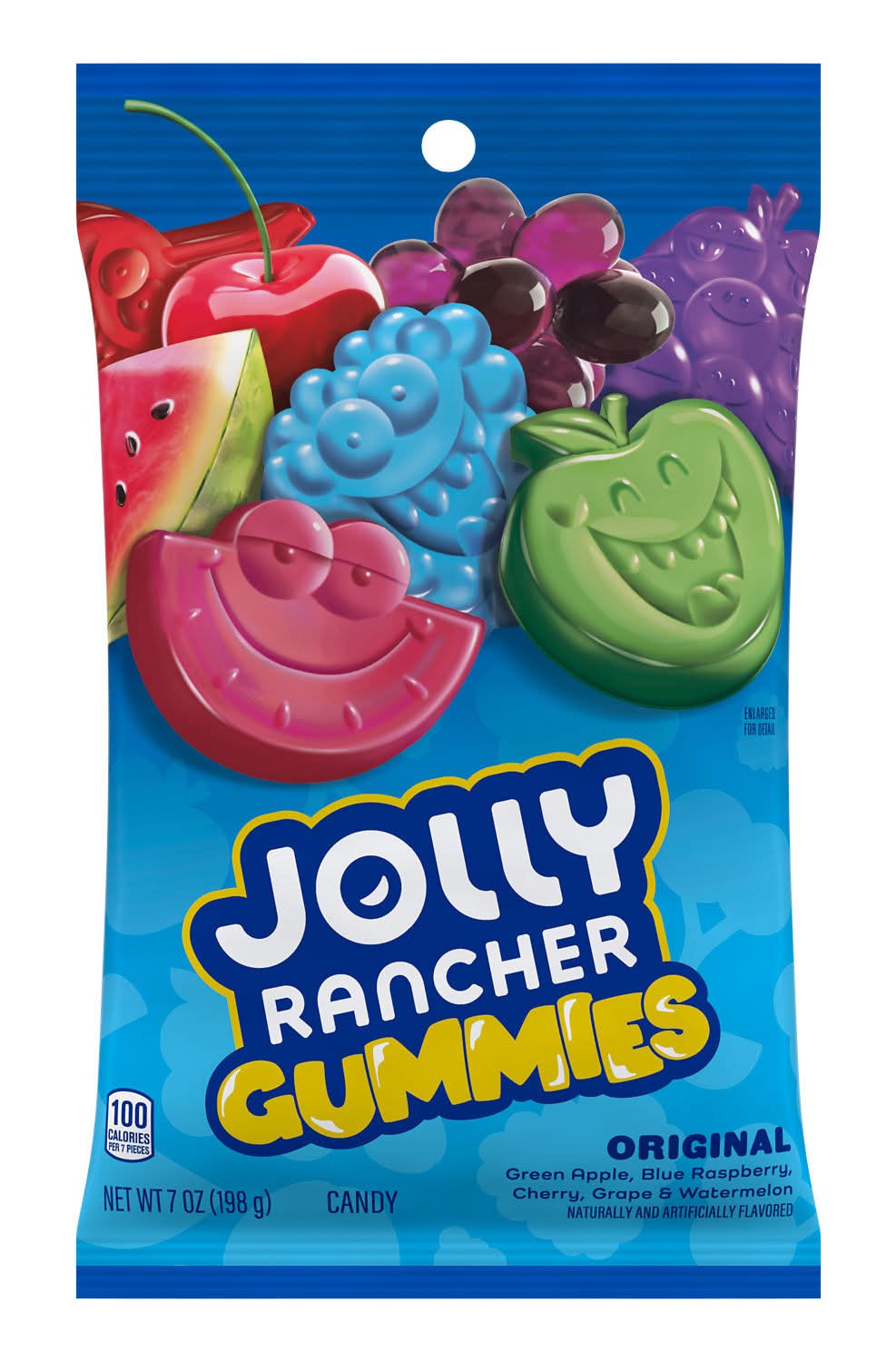 Jolly Rancher Gummies Candy, Original (7 oz)