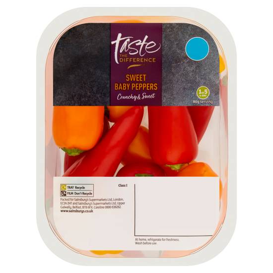 Sainsbury's Taste the Difference Sweet Baby Peppers