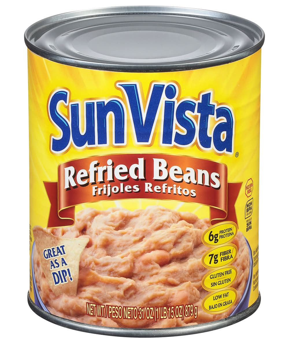 SunVista Refried Beans (31 oz)