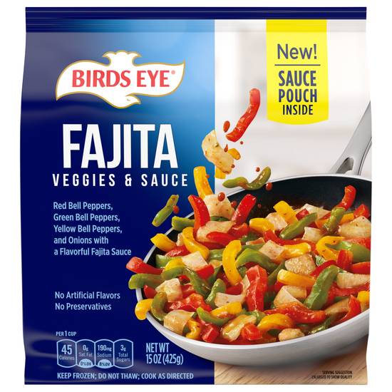 Birds Eye Fajita Veggies & Sauce