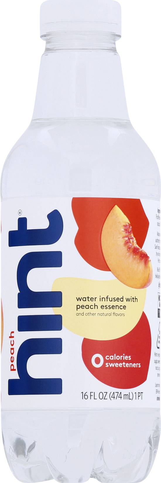 Hint Unsweet Peach Infused Water (16 fl oz)