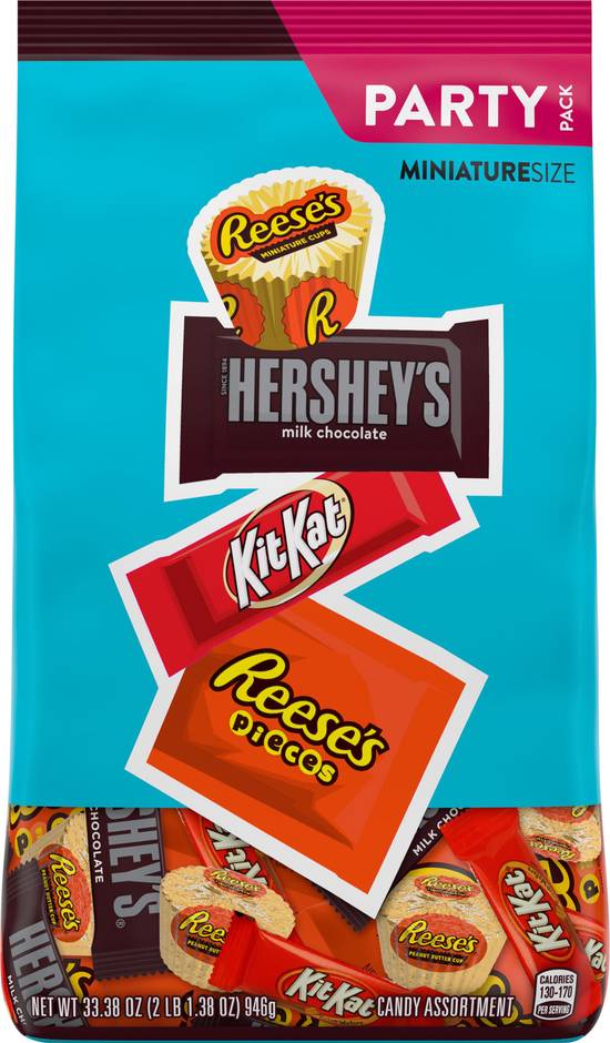Hershey's Miniatures Assorted Chocolate Bars - 19.75 oz bag