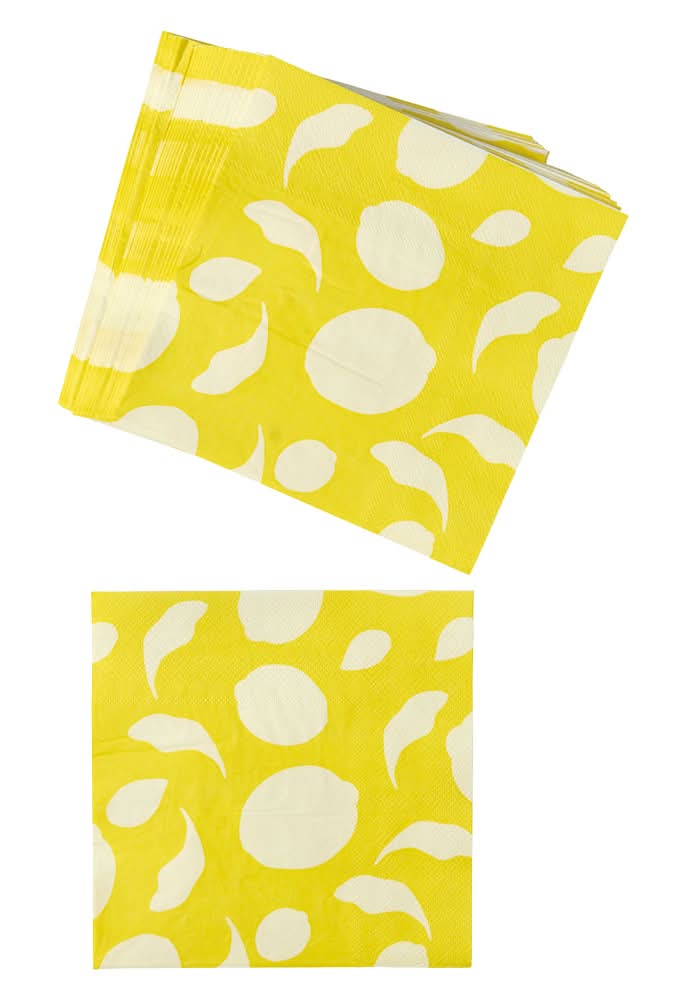 KIRKTON HOUSE Alex's Lemonade Stand Foundation Lemon Napkins