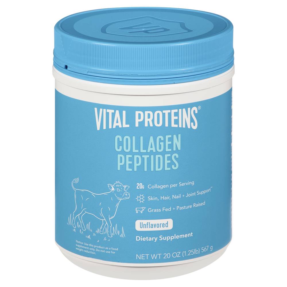 Vital Proteins Unflavored Collagen Peptides Powder (20 oz)