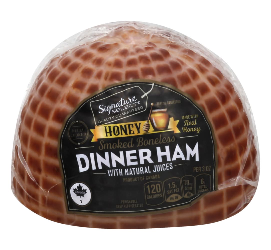 Signature Select Honey Smoked Boneless Ham (2 lbs)