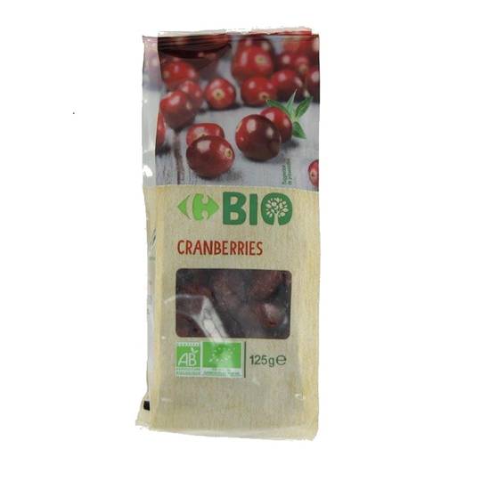 Carrefour Bio - Cranberries bio sucrées