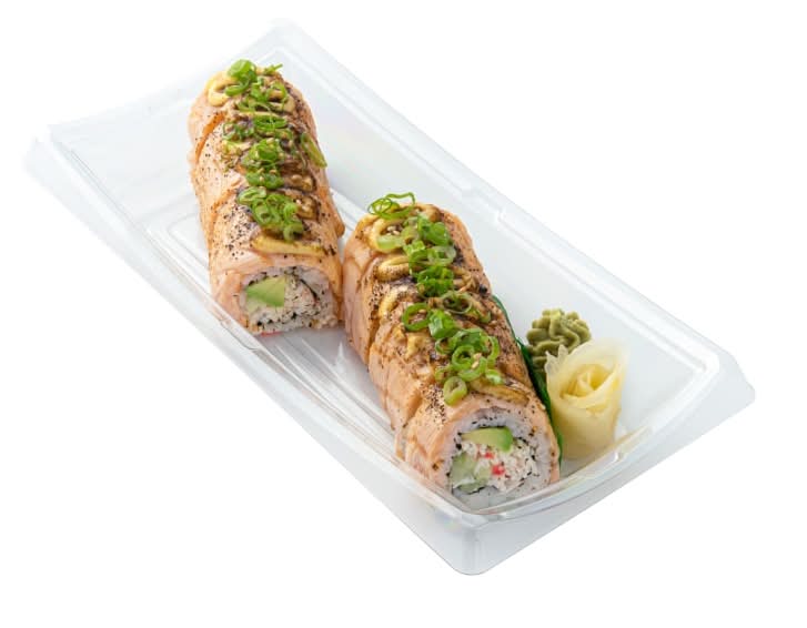 Zenshi 10 Piece Aburi Salmon Roll