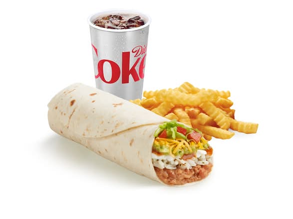 8 Layer Veggie Burrito Meal
