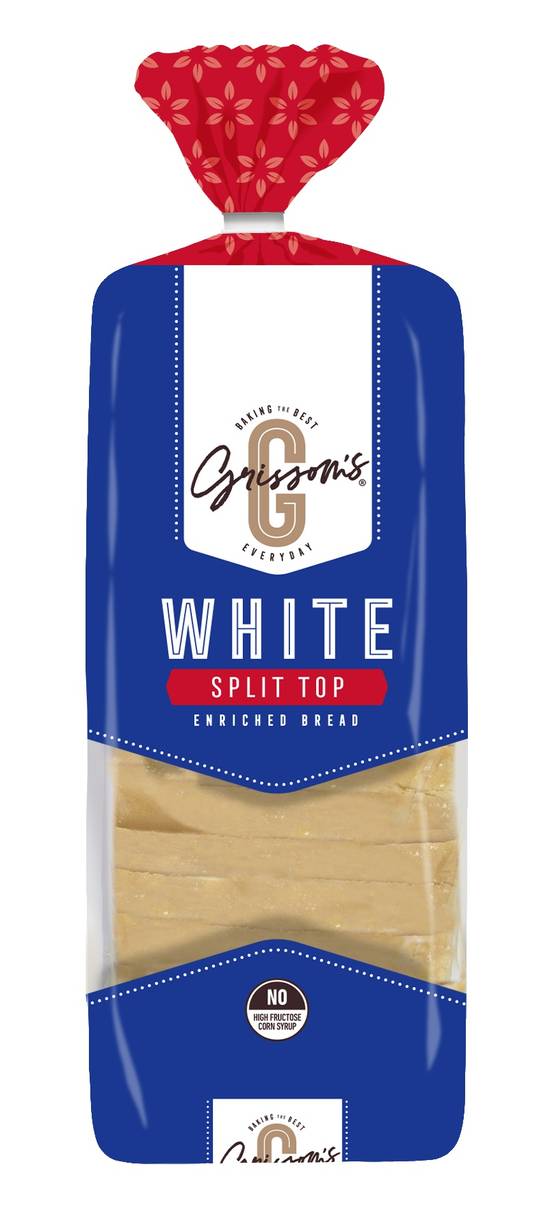 Grissom's White Split Top Enriched Bread