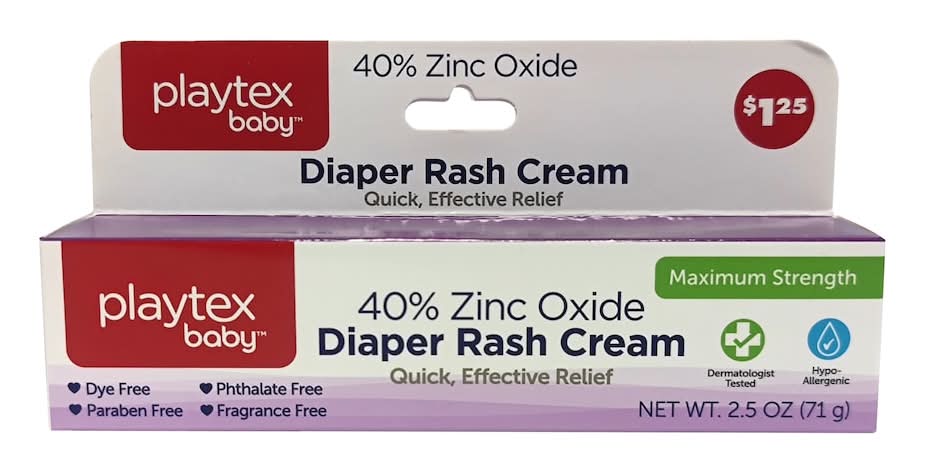 Playtex Baby Diaper Rash Cream (2.5 oz)