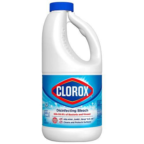 Clorox Disinfecting Bleach, Concentrated Formula Regular - 43.0 fl oz