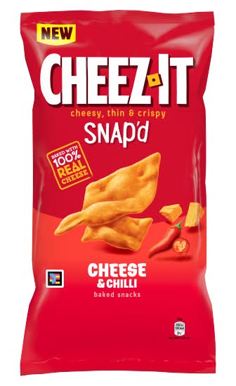 Cheez-It Cheese & Chilli Thin & Crispy Baked Snacks (150g)