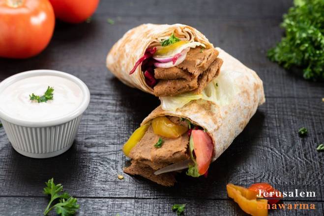 Beef Donair Wrap