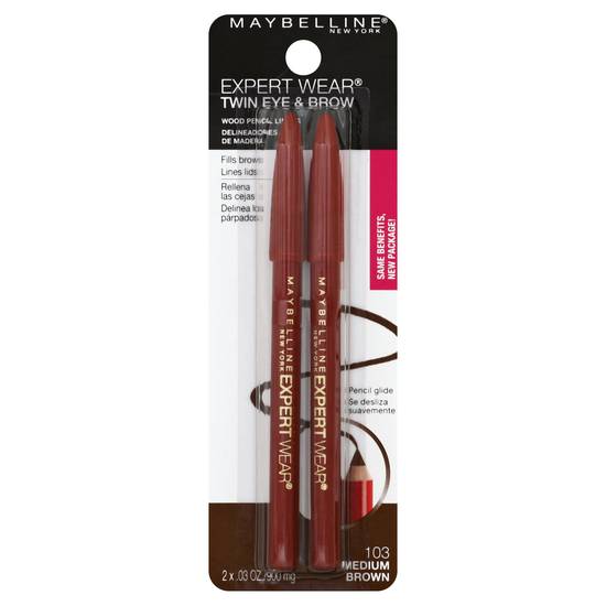 Maybelline Medium Brown 103 Eyebrow Pencil (2 ct)