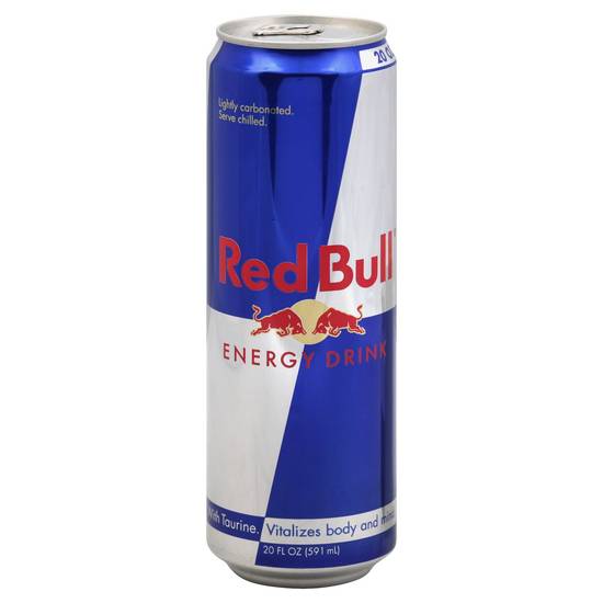 Order Red Bull Energy Drink Can (20 oz) food online from Rite Aid store, Shawnee on bringmethat.com