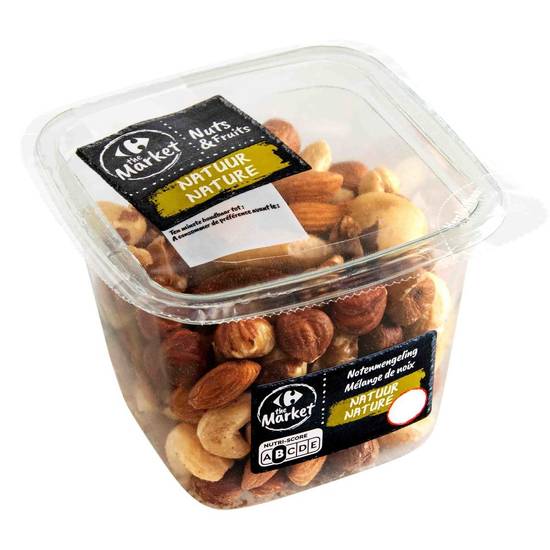 Carrefour The Market Nuts & Fruits Natuur Notenmengeling 200 g