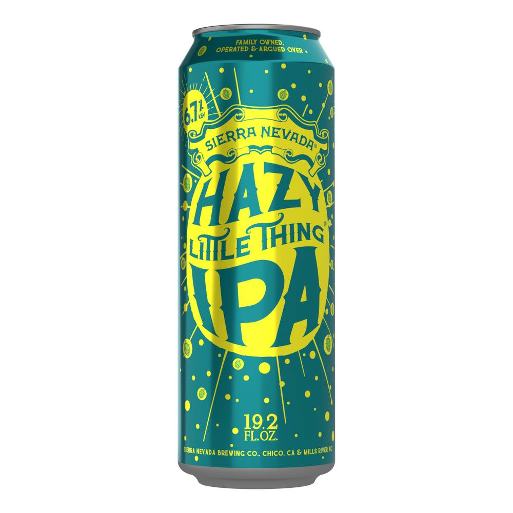 Sierra Nevada Hazy Little Thing Ipa Craft Beer (19.2 fl oz)