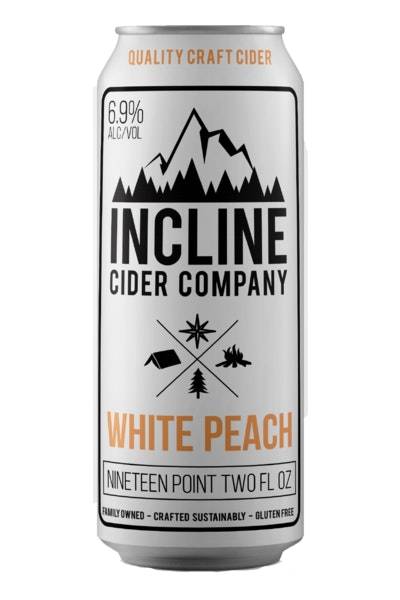 Incline Cider Company White Peach Craft Cider (19.2 fl oz)