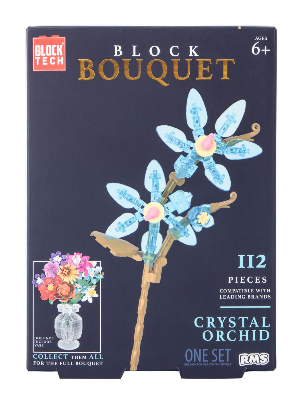 Block Tech™ Block Bouquet Set Crystal Orchid