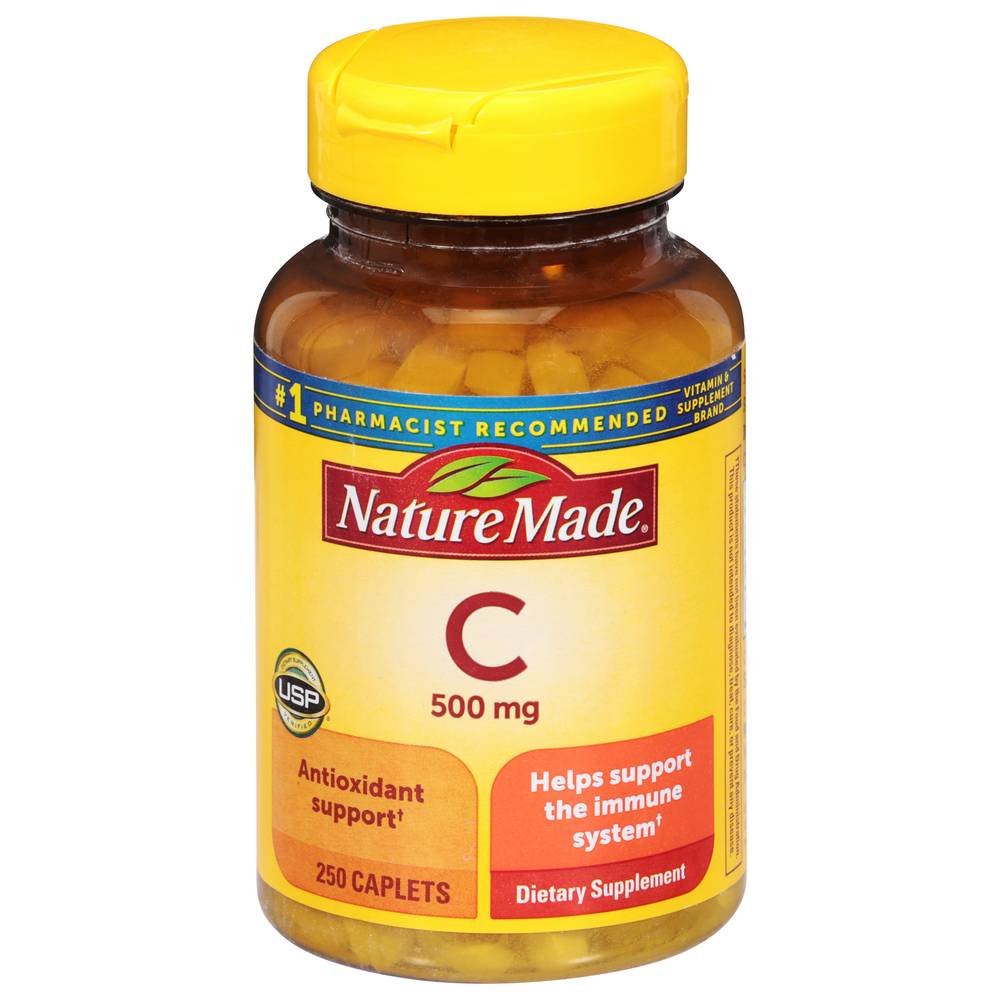 Nature Made Vitamin C 500 mg Dietary Supplement (250 ct)