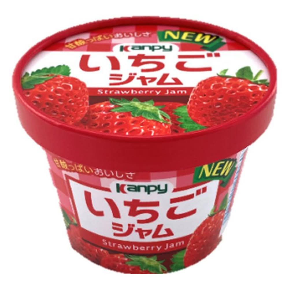 カンピー 紙カップ いちごジャム (130g)