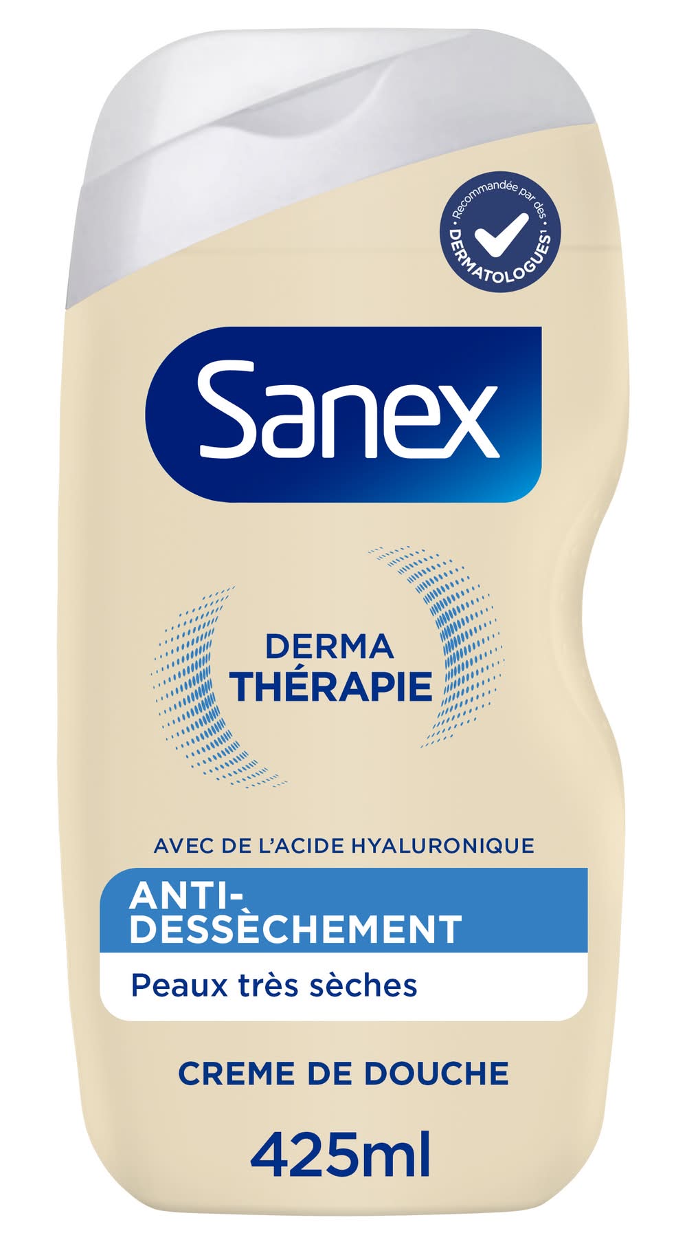 Sanex - Derma thérapie crème de douche anti dessèchment (425ml)