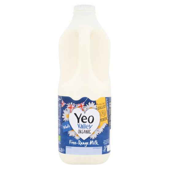 Yeo Valley organic whole free range milk (2 L)