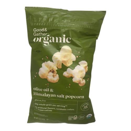 Good & Gather Organic Olive Oil & Himalayan Salt Popcorn