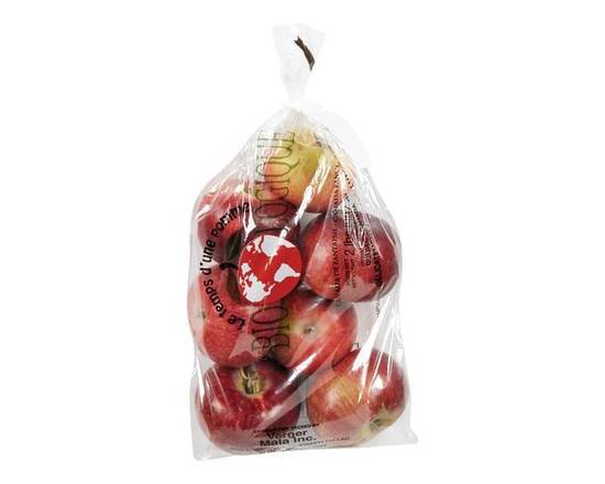 Pommes cortland biologiques (5x25 g) - Organic Cortland apples (907 kg)