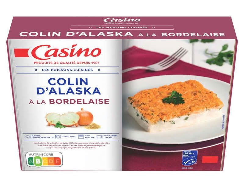 Casino - Colin d'alaska à la bordelaise (400g)