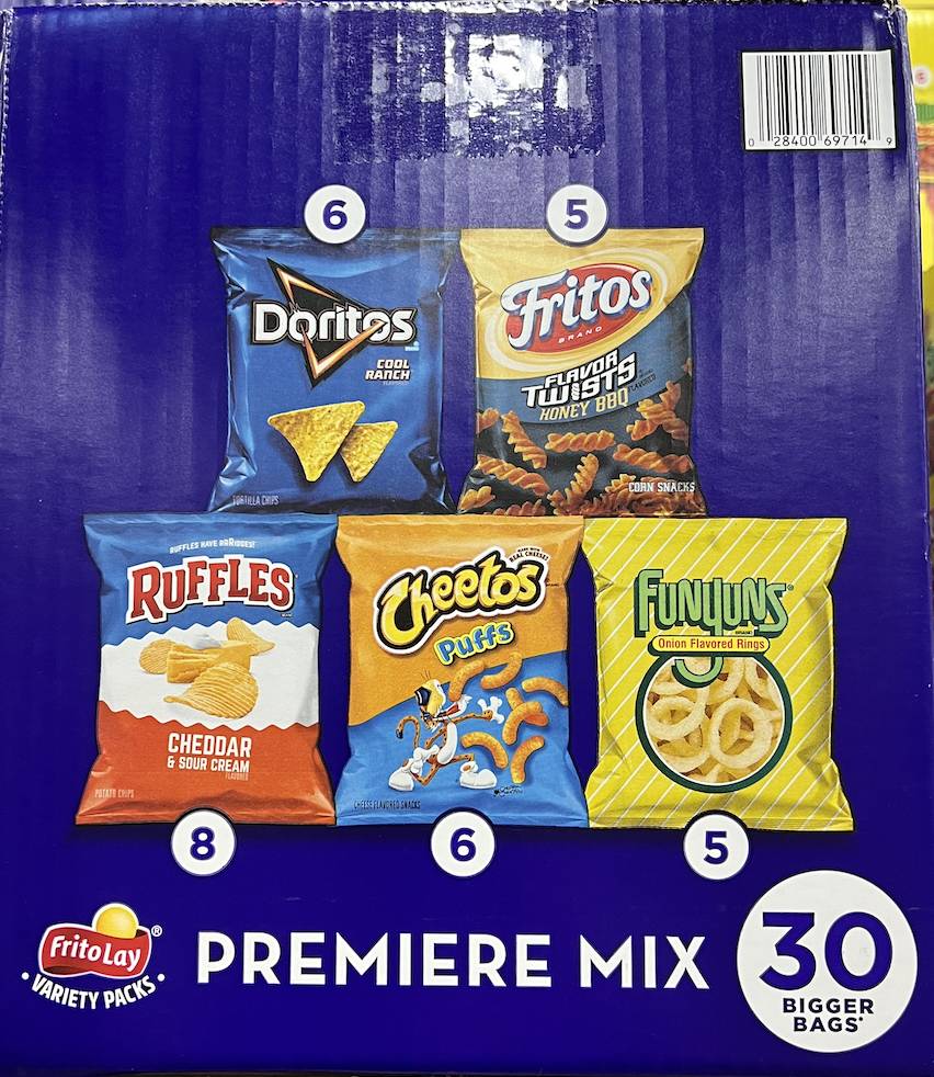 Frito Lay - Premiere Mix - 30 Ct (2X30|2 Units per Case)