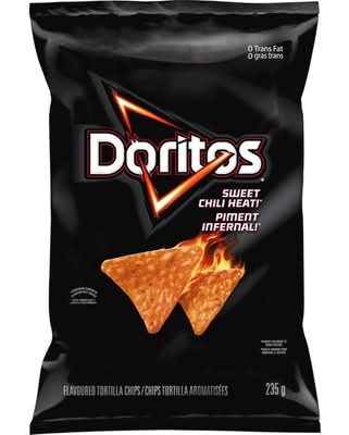 Doritos croustilles tortilla - tortilla chips (piment infernal)