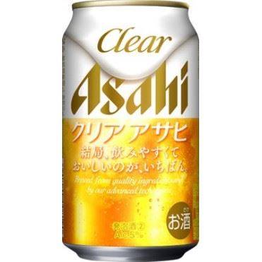 アサヒビール クリアアサヒ 350ml4901004008190