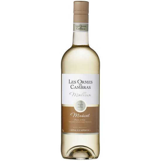 Vin blanc muscat moelleux Les Ormes De Cambras 75cl
